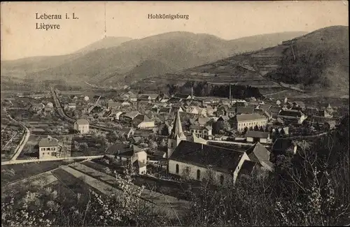 Ak Lièpvre Leberau Elsass Haut Rhin, Hohkönigsburg