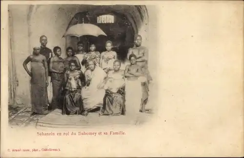 Ak Benin, Béhanzin en roi du Dahomey et sa Familie, König