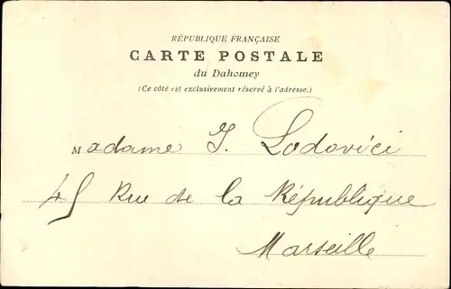 Ak Cotonou Dahomey Benin, Tam tam fetiche