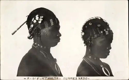 Ak Haute Volta Burkina Faso, Femmes Kado