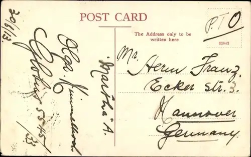 Ak Mashangans, Afrikaner vor einem Zelt