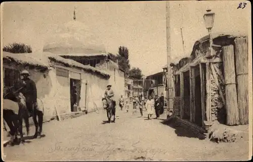 Ak Taschkent Usbekistan, Ul Basar Gasse in der Altstadt