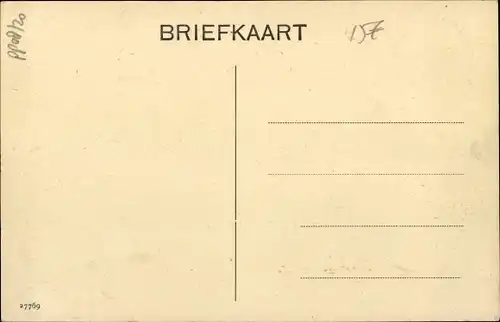 Ak Schoorl Nordholland Niederlande, Dorpstraat te Katrijp