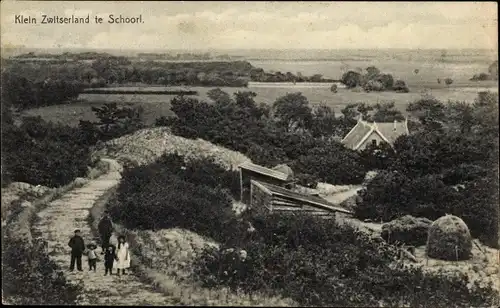 Ak Schoorl Nordholland Niederlande, Klein Zwitserland