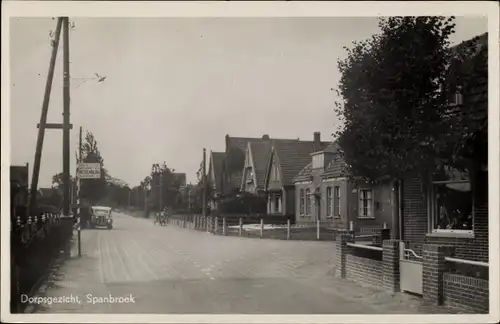 Ak Spanbroek Nordholland Niederlande, Dorpsgezicht