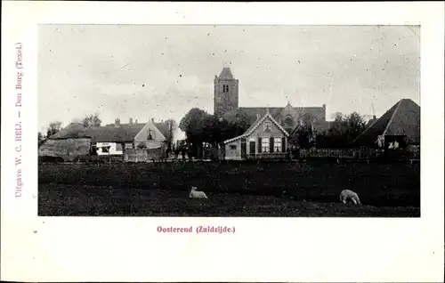 Ak Oosterend Texel Nordholland Niederlande, Totale