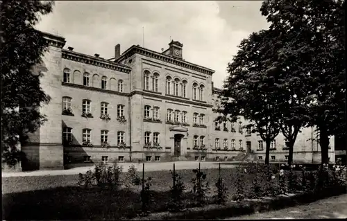 Ak Bystrzyca Kłodzka Habelschwerdt Schlesien, Felbigerschule, Aufbauschule