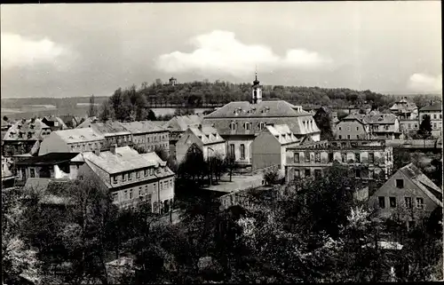 Ak Herrnhut in Sachsen, Teilansicht