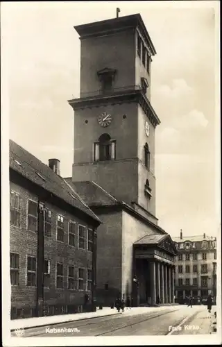 Ak København Kopenhagen Dänemark, Frue Kirke