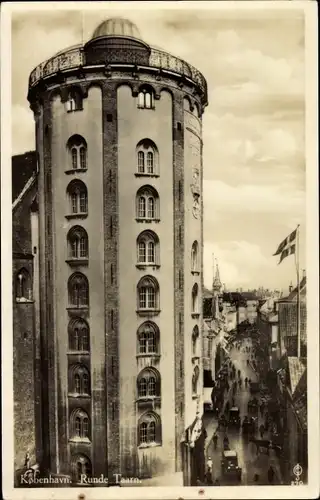 Ak København Kopenhagen Dänemark, Runde Taarn
