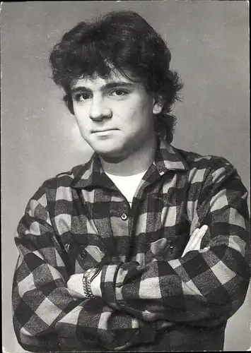 Ak Sänger Nino de Angelo, Portrait