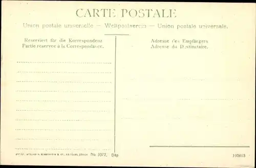 Ak Ouchy Lausanne Kt. Waadt, Marktplatz