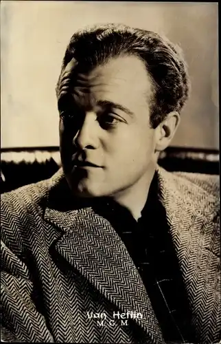 Ak Schauspieler Van Heflin, Portrait, M. G. M.