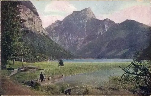 Ak Eisenerz Steiermark, Leopoldsteiner See, Gebirge