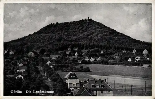 Ak Görlitz in der Lausitz, Landeskrone