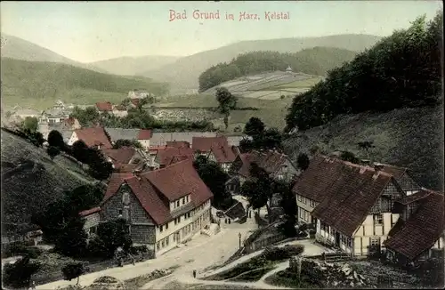 Ak Bad Grund im Harz, Kelstal