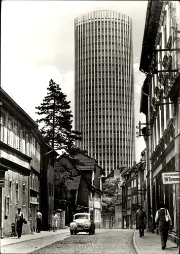 Ak Jena in Thüringen, Blick zum Universitätshochhaus