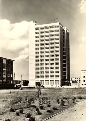 Ak Obersprucke Guben in der Niederlausitz, Hochhaus