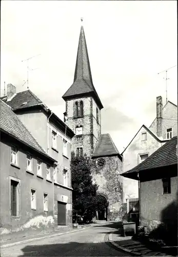 Ak Weida in Thüringen, Die Wiedenkirche