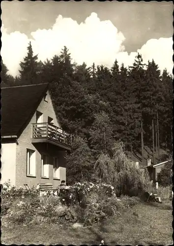 Ak Wüstendittersdorf Schleiz im Vogtland Thüringen, Pensionshaus Sonnenblick