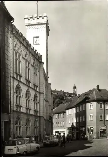 Ak Greiz in Thüringen, Rathaus