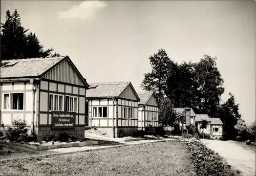 Ak Geyer im Erzgebirge Sachsen, Kinderferienlager, Bungalows