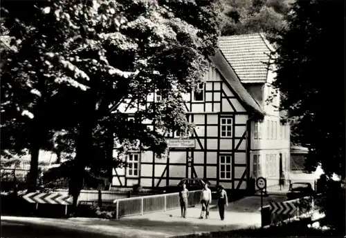 Ak Stolberg im Harz, Jugendherberge Thomas Müntzer