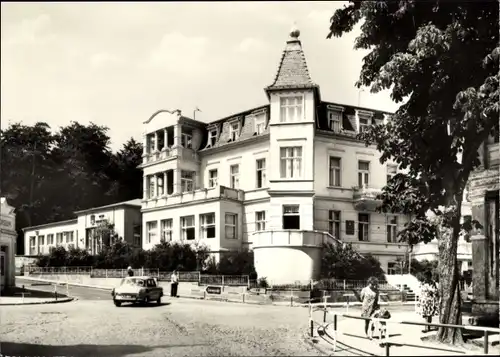 Ak Ostseebad Bansin Heringsdorf auf Usedom, FDGB Erholungsheim Julian Marchlewski