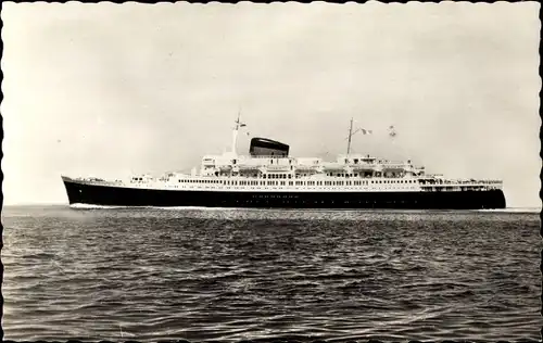 Ak CGT Dampfer Flandre, Compagnie Générale Transatlantique, French Line