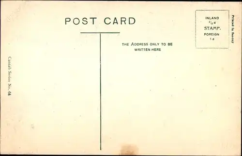 Ak Cambridge East England, Newton's Statue, Trinity College Chapel