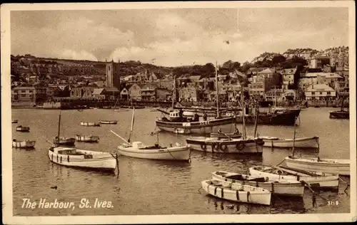 Ak St Ives Cornwall England, The Harbour