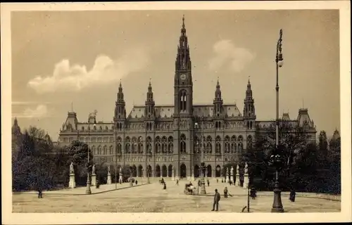 Ak Wien 1 Innere Stadt, Rathaus