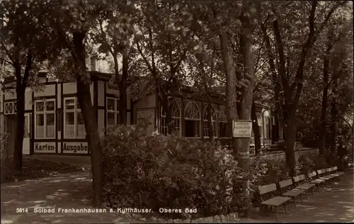 Ak Bad Frankenhausen am Kyffhäuser Thüringen, Oberes Bad