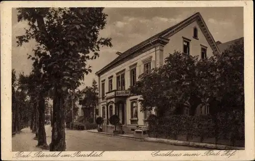 Ak Bad Peterstal Griesbach im Schwarzwald Baden, Gasthaus zum Bad Hof