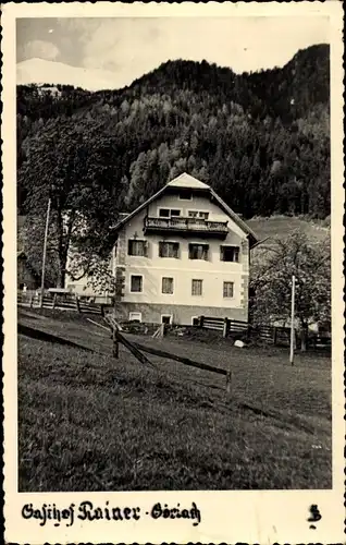 Ak Göriach Salzburg, Gasthof Rainer