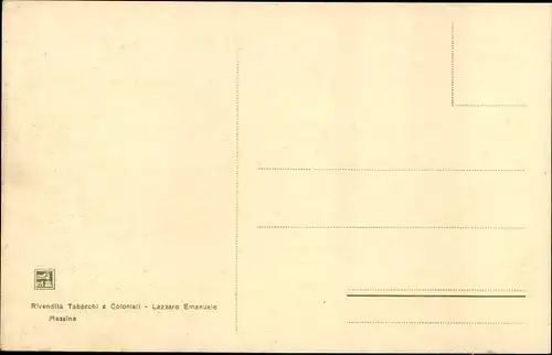 Ak Messina Sizilien, Case Lombarde