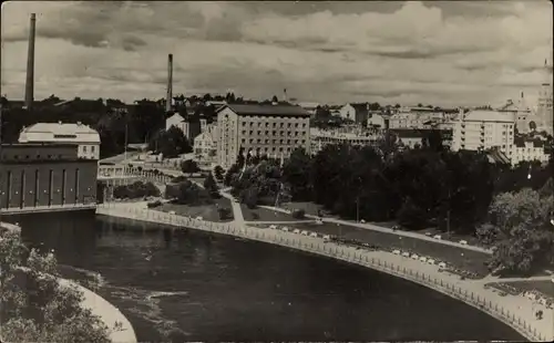 Ak Tampere Finnland, Näkymä Koskipuistosta