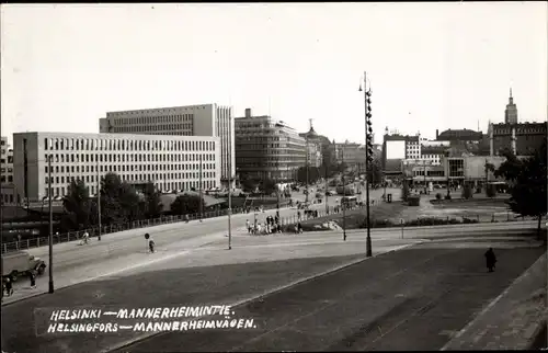 Ak Helsinki Helsingfors Finnland, Mannerheimintie