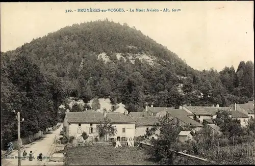 Ak Bruyères Vosges, Le Mont Avison