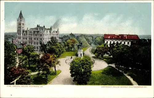 Ak Richmond Virginia USA, Capitol Square
