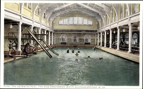 Ak White Sulphur Springs West Virginia, The swimming pool, The New Greenbrier