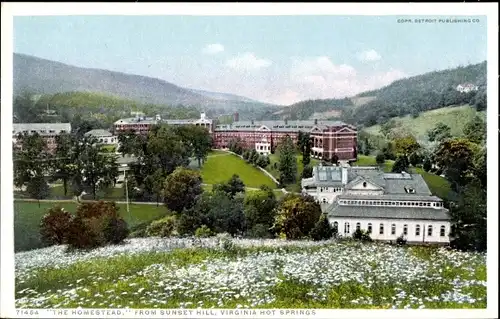 Ak Hot Springs Virginia USA, The Homestead, from Sunset Hill