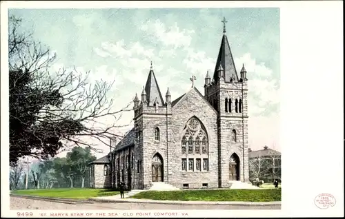 Ak Hampton Virginia USA, St. Mary's Star of the Sea, Old Point Comfort