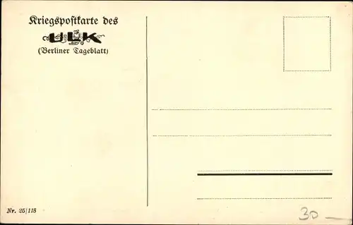 Künstler Ak Das abstinente Russland, Kriegspostkarte des Ulk, Berliner Tageblatt