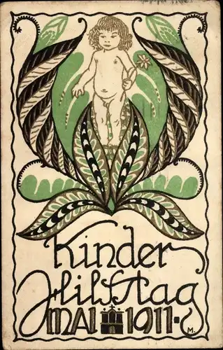 Künstler Ak Hamburg, Kinderhilfstag Mai 1911