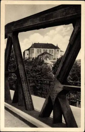 Ak Freital in Sachsen, Lessing Turnhalle