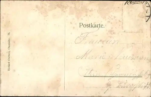 Ak Chemnitz in Sachsen, Totalansicht