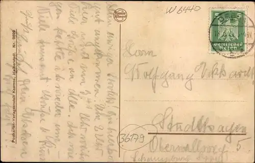 Ak Bebra in Hessen, Ortspartie, Fachwerkhäuser