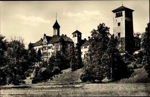 Ak Waldenburg in Sachsen, Teilansicht