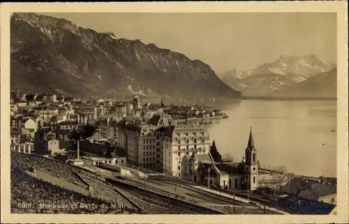 Ak Montreux Kt. Waadt, Totale